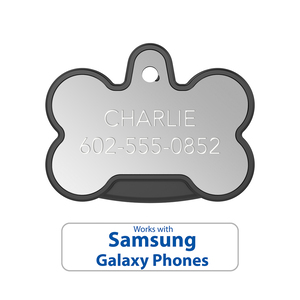 Yip Smart Tag Placa de Identificación Inteligente Compatible con Samsung Galaxy para Perro, Unitalla