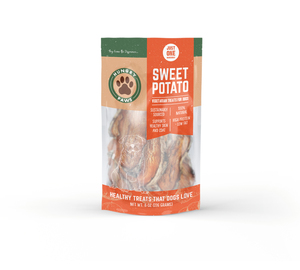 Hungry Paws Sweet Potato Premios Naturales Tiras de Camote para Perro, 226 g
