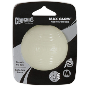 Chuckit! Max Glow Pelota Luminiscente para Perro, Mediano Chuckit! Max Glow Pelota Luminiscente para Perro, Mediano