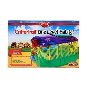 Kaytee CritterTrail Hábitat de 1 Nivel para Pequeñas Mascotas, MultiColor Kaytee CritterTrail Hábitat de 1 Nivel para Pequeñas Mascotas, MultiColor