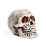 Penn Plax Calavera Ojos Rojos, 9 cm Largo x 6.5 cm Ancho x 6.5 cm Alto