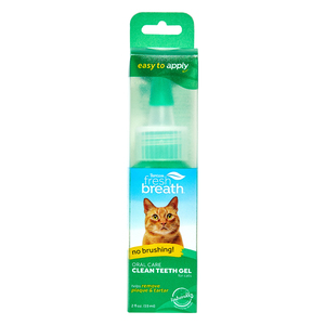 Tropiclean Fresh Breath Gel de Cuidado Dental para Gato, 59 ml Tropiclean Fresh Breath Gel de Cuidado Dental para Gato, 59 ml