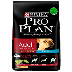 Pro Plan Optihealth Alimento Seco para Perro Adulto Raza Pequeña Receta Pollo y Arroz, 7.5 kg