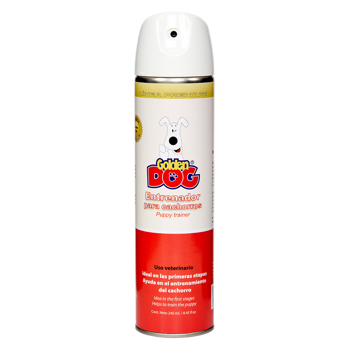 Golden Dog Entrenador para Cachorro, 240 ml
