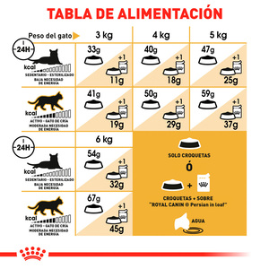 Royal Canin Alimento Seco para Gato Persa Adulto Receta Pollo, 3.1 kg