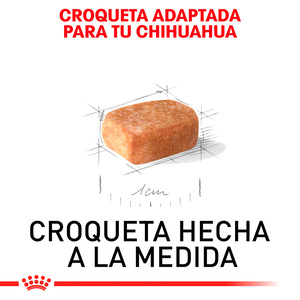 Royal Canin Alimento Seco para Cachorro Raza Chihuahua, 1.1 kg