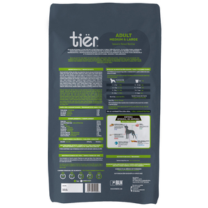 Tiër Holistic Alimento Natural para Perro Adulto Raza Mediana/Grande Receta Pollo, 15 kg