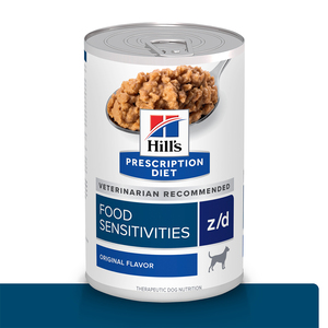 Hill's Prescription Diet z/d Alimento Húmedo Alergias Alimentarias para Perro Adulto, 370 g