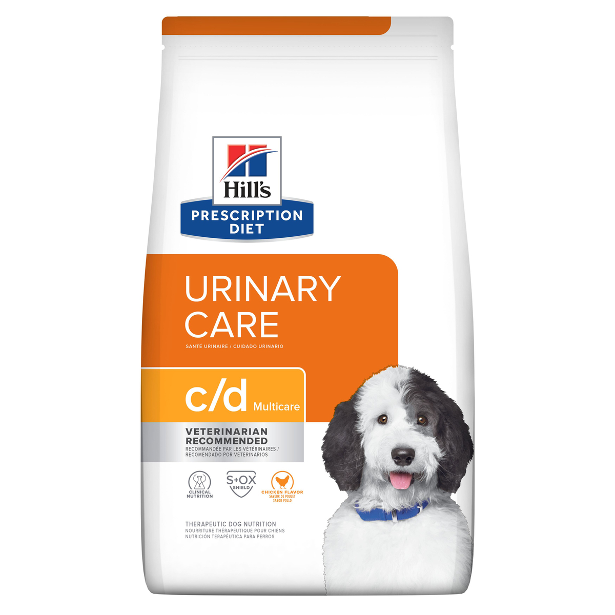 Hill's Prescription Diet c/d Alimento Seco Cuidado Urinario para Perro Adulto, 8 kg