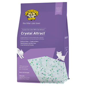 Precious Cat Crystal Attract Arena de Sílice con Atrayente Natural para Hogares Multi-Gato, 3.6 kg