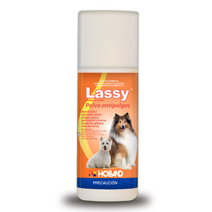 Holland Lassy Polvo Antipulgas para Perro y Gato, 100 g Holland Lassy Polvo Antipulgas para Perro y Gato, 100 g