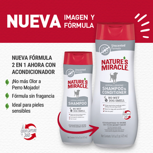 Nature's Miracle Shampoo Hipoalergénico para Perro, 473 ml