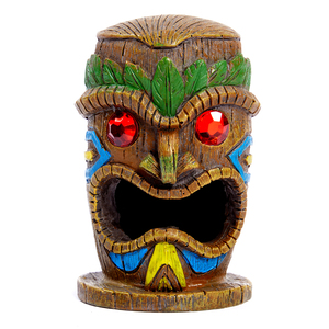 Penn Plax Cabeza Tiki Decorativa, 7 cm Largo x 6.5 cm Ancho x 10 cm Alto Penn Plax Cabeza Tiki Decorativa, 7 cm Largo x 6.5 cm Ancho x 10 cm Alto