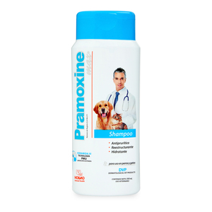 Holland Pramoxine Max Shampoo Antiprurítico e Hidratante para Perro y Gato, 350 ml