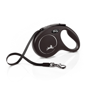 Flexi Classic Correa Retráctil Color Negro para Perro, X-Chico 3 m Flexi Classic Correa Retráctil Color Negro para Perro, X-Chico 3 m