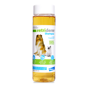 Vetriderm Shampoo Terapéutico para Perro y Gato, 350 ml