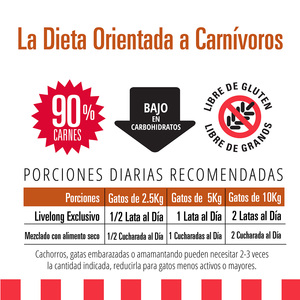 Livelong Healthy & Strong Alimento Natural Húmedo para Gato Todas las Edades Receta Delicias de Aves, 156 g