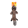 Leaps & Bounds Wild Plush Juguete Afelpado Diseño Mapache sin Relleno para Perro, Grande Leaps & Bounds Wild Plush Juguete Afelpado Diseño Mapache sin Relleno para Perro, Grande
