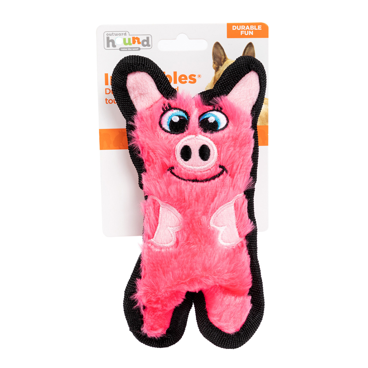 Outward Hound Juguete Resistente Cerdito Mini Invencible para Perro, X-Chico