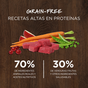Instinct Original Libre de Granos Alimento Natural para Perro Todas las Edades Receta Res, 9 kg