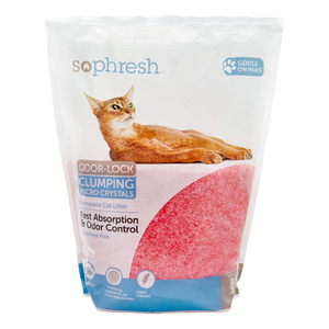 Sophresh Arena de Sílice con Micro Cristales Aglutinantes y Control de Olor para Gato, 3.6 kg Sophresh Arena de Sílice con Micro Cristales Aglutinantes y Control de Olor para Gato, 3.6 kg