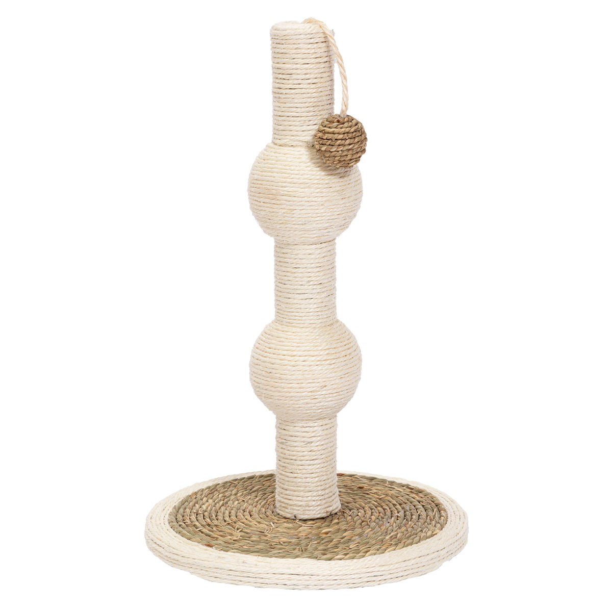 You & Me Poste Rascador Ecológico con Sisal y Pasto Marino para Gatito