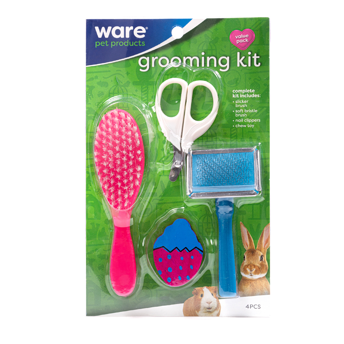 Ware Kit de Grooming para Pequeños Mamíferos