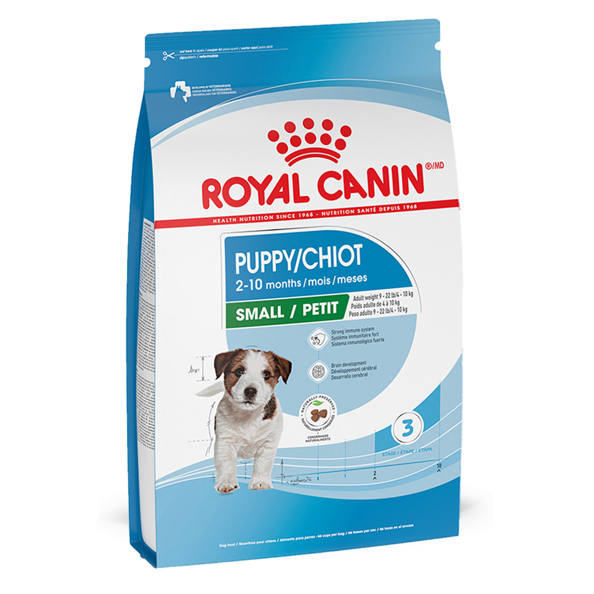 Royal Canin Alimento Seco para Cachorro Raza Pequeña Receta Pollo, 5.9 kg