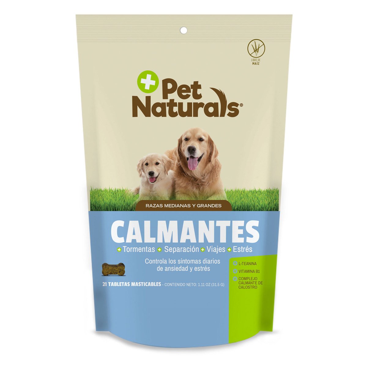 Pet Naturals Masticables Calmantes para Perro Razas Medianas y