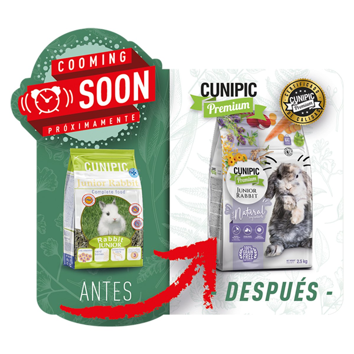 Cunipic Premium Alimento para Conejo Junior, kg Petco Mexico