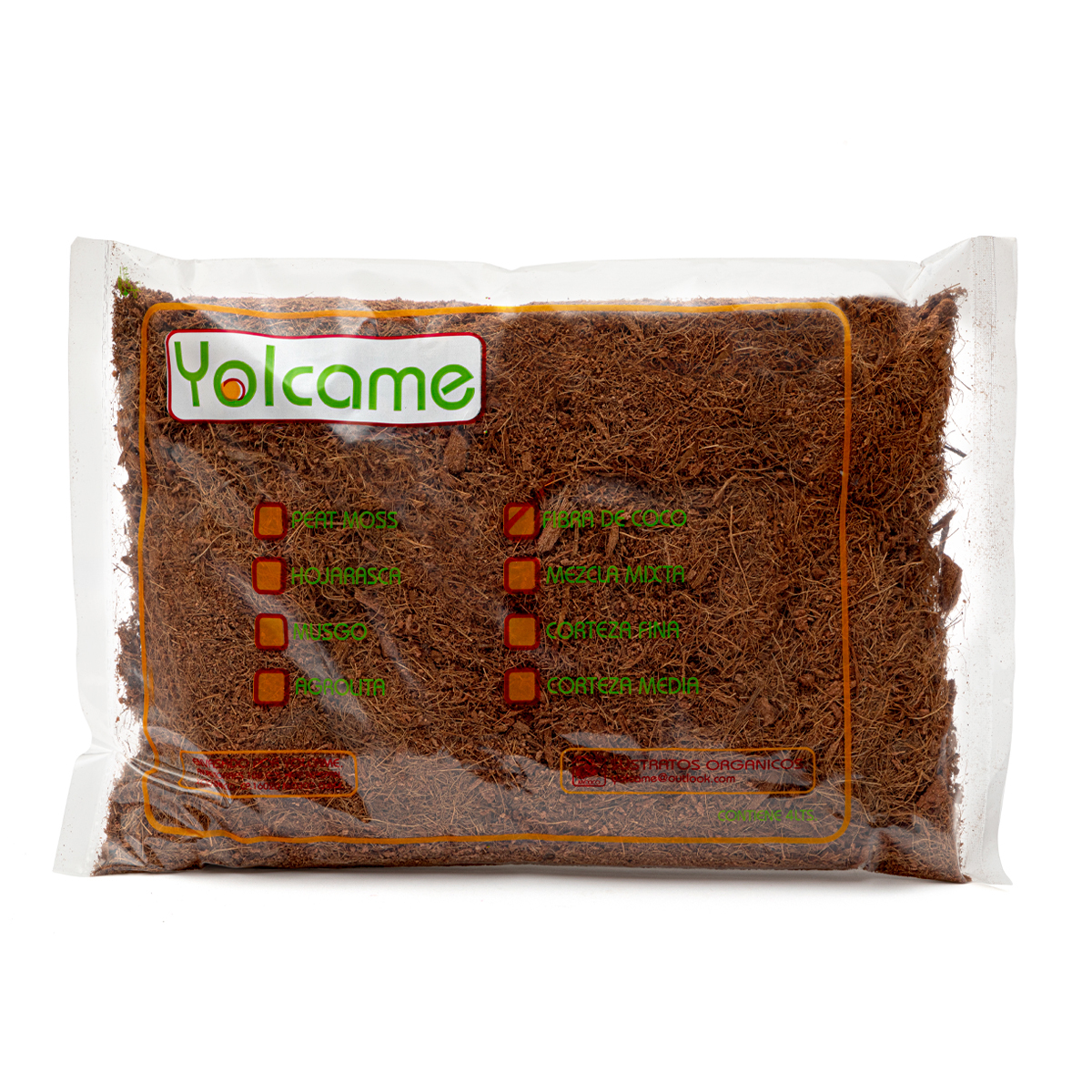 Yolcame Sustrato para Reptiles Fibra de Coco