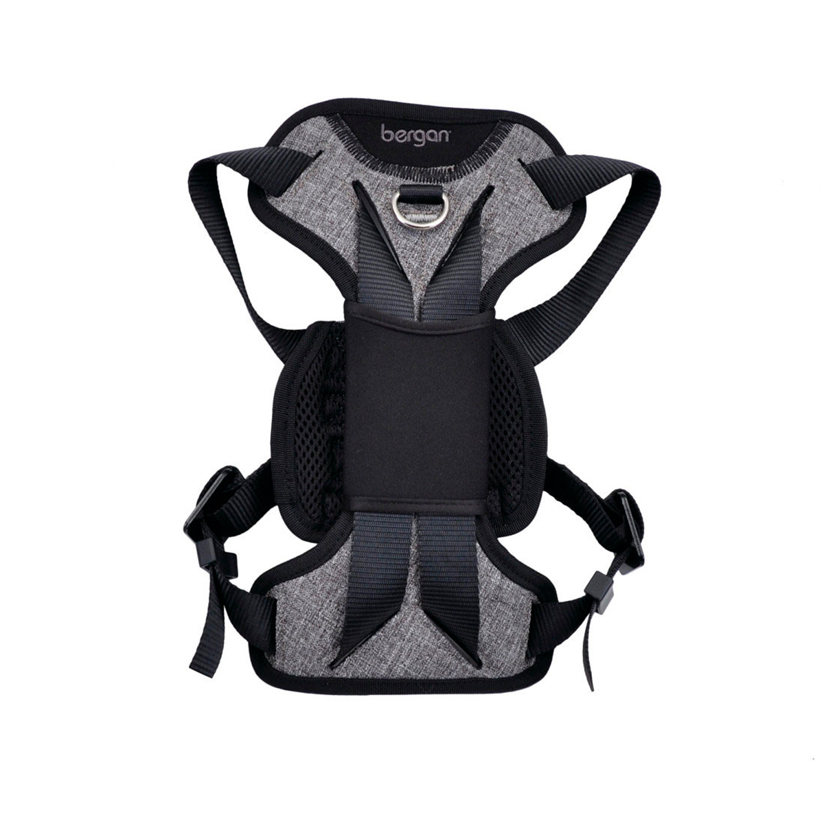 Bergan Llc Arnés Gris Especial para Viaje en Vehículo para Perro, Chico