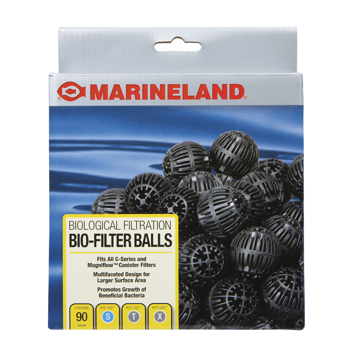 Marineland Material Filtrante Bolas de BioFiltro para Peces, 90 Piezas