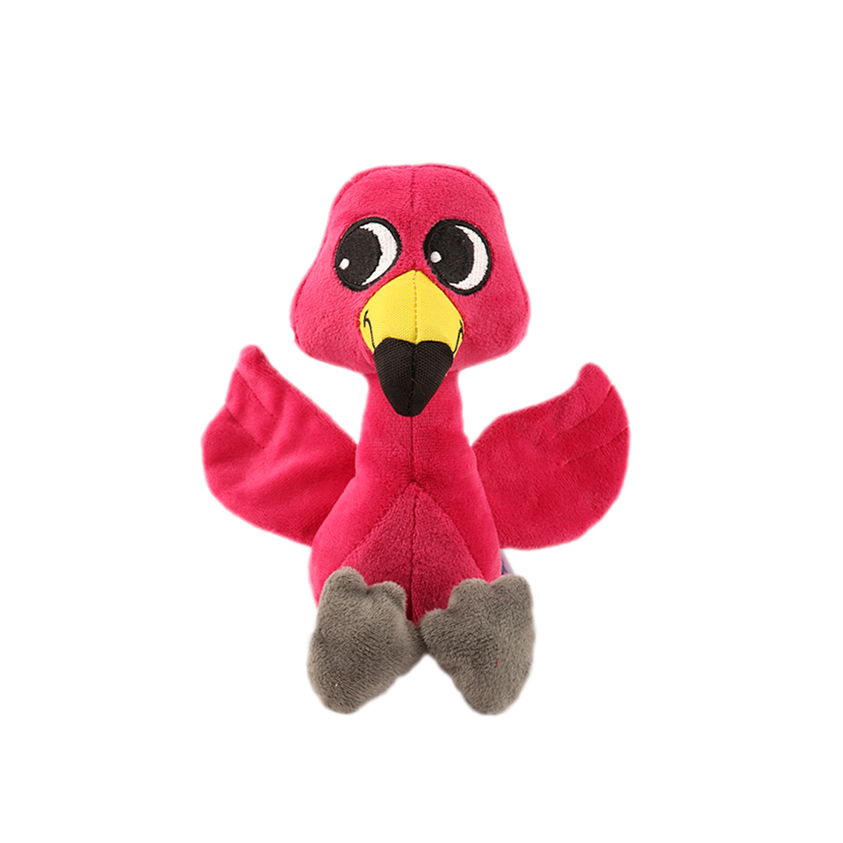 Coolpet Making Tails Wag Flamenco de Peluche en Huevo de Látex para Perro, Mediano