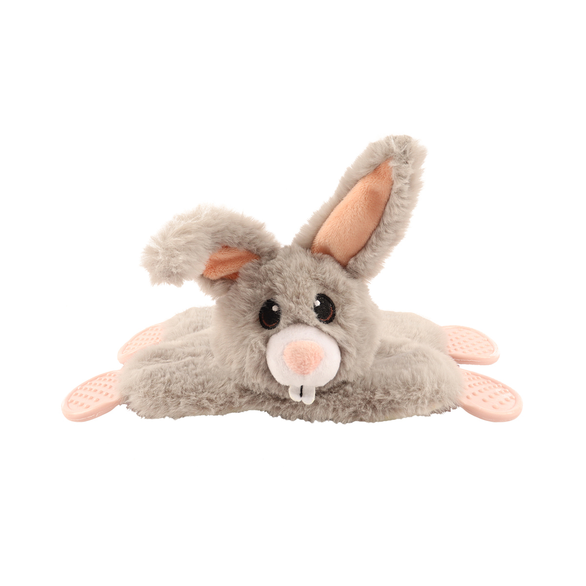 Coolpet Love at First Bark Conejo de Peluche Flattie para Cachorro, Chico