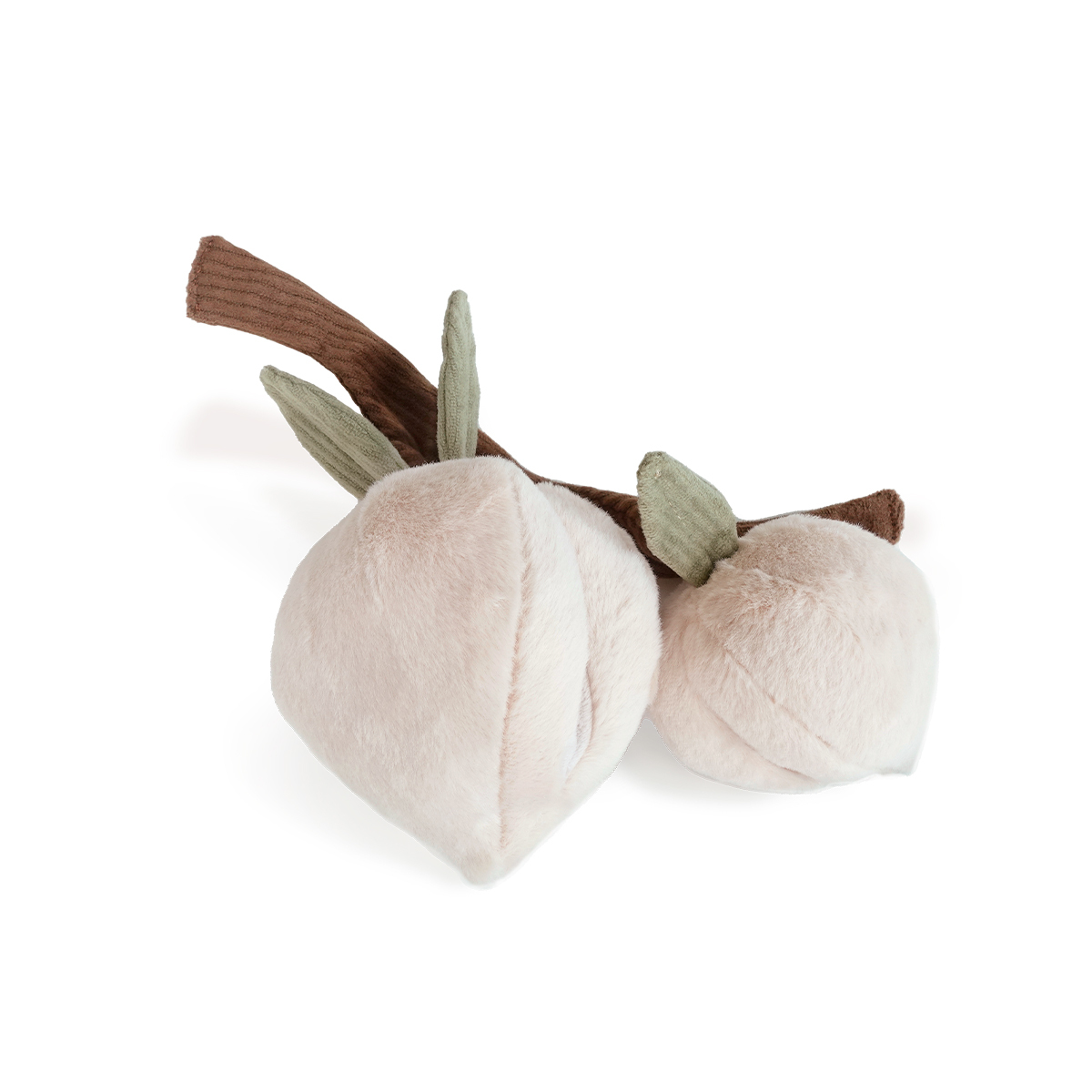 Lambwolf MOMO Peluche Interactivo Diseño Duraznos para Perro, Mediano