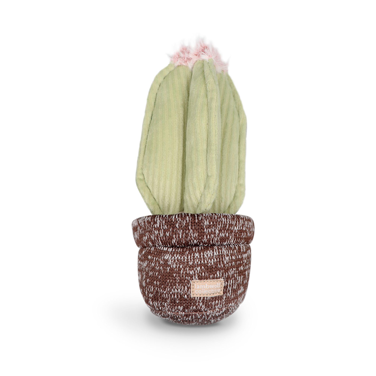 Lambwolf Peluche Rompecabezas Diseño Cactus para Perro, Mediano