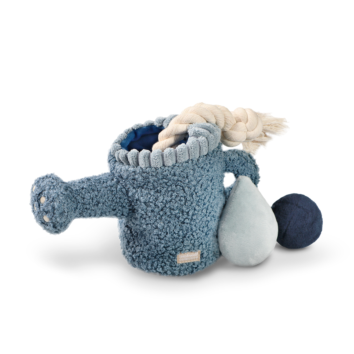 Lambwolf Watering Can Peluche Rompecabezas Diseño Regadera para Perro, Mediano