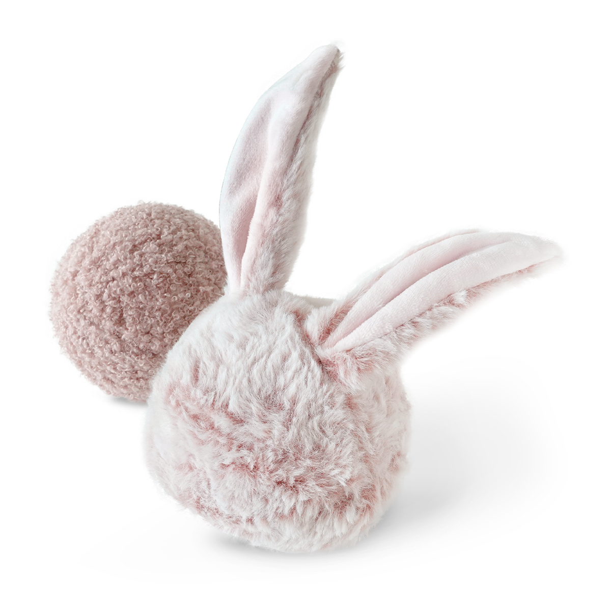 Lambwolf Bunny Pop Peluche Rompecabezas con Pelota Interna Diseño Conejo para Perro, Chico