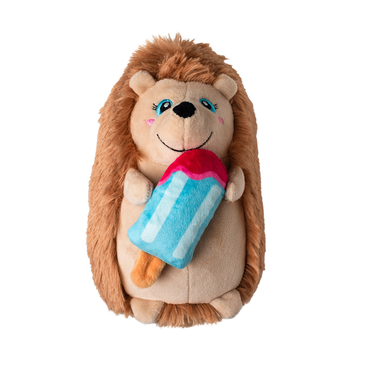 Fringe Studio Be Cool Be Hedgy Puercoespín de Peluche con Paleta de Hielo para Perro, Unitalla