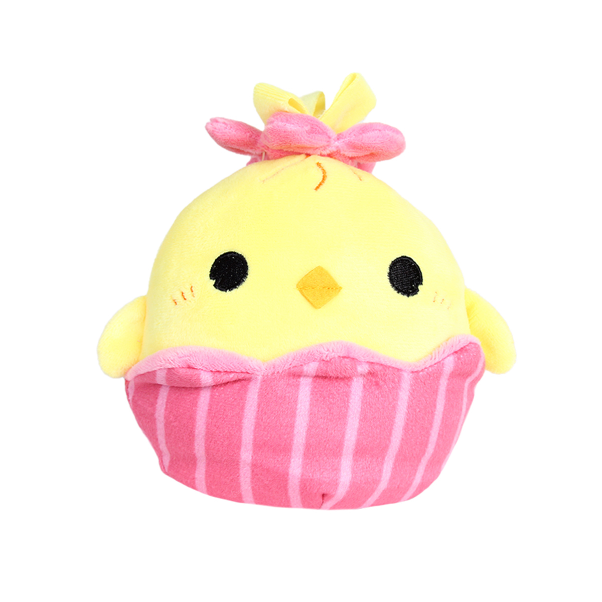 Latipaw Farm Collection Pollito Amarillo en su Huevo de Peluche para Perro, Mediano