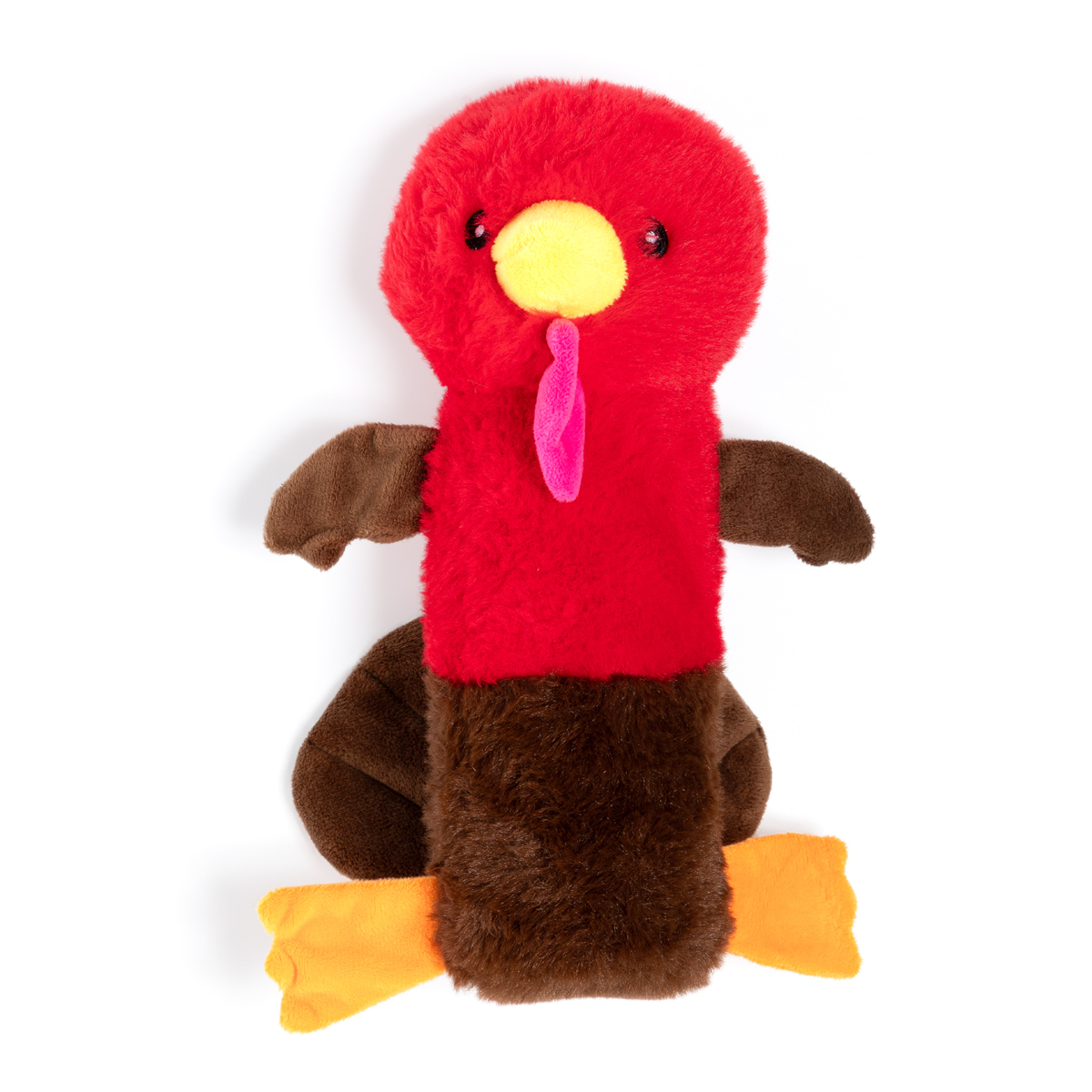 Latipaw Farm Collection Pavo de Peluche con Botella al Interior para Perro, Grande