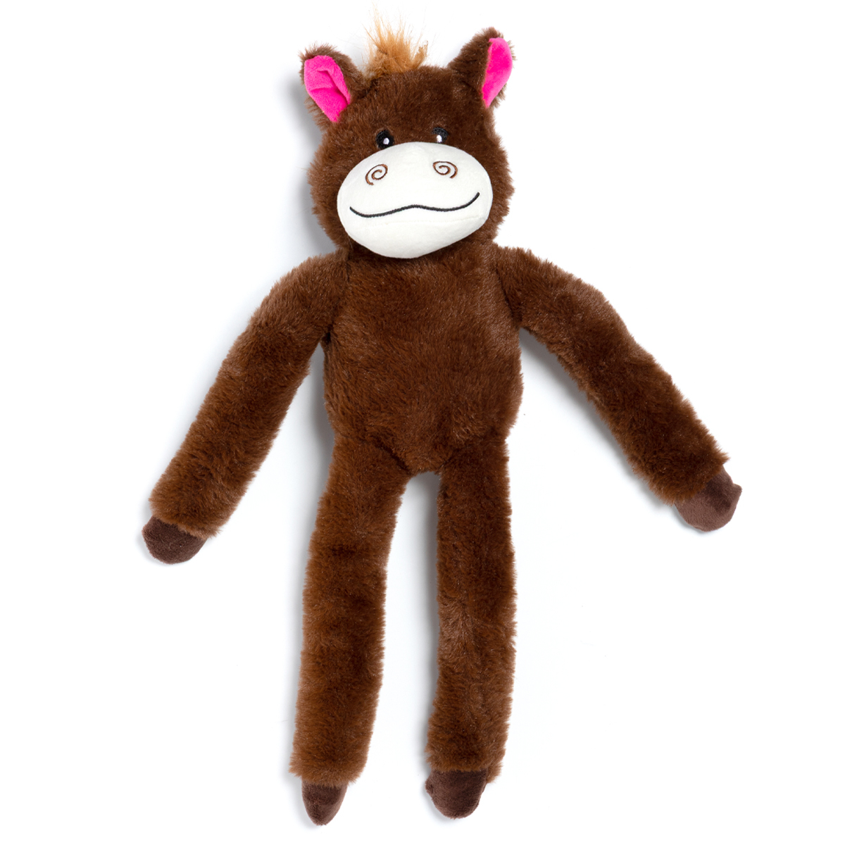 Latipaw Farm Collection Caballo de Peluche con Extremidades Largas para Perro, Grande