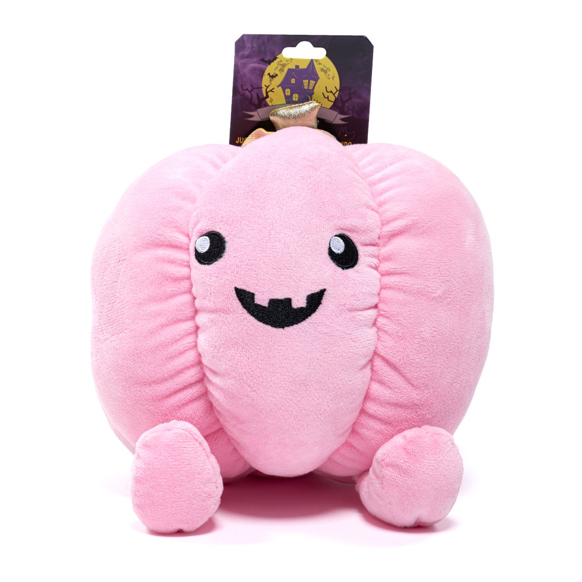 Nisoger Halloween Calabaza de Peluche Rosa para Perro, Grande