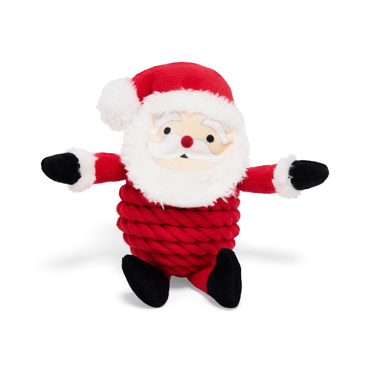 Merry Makings Holiday Juguete de Cuerda Diseño Santa Claus para Perro, Chico
