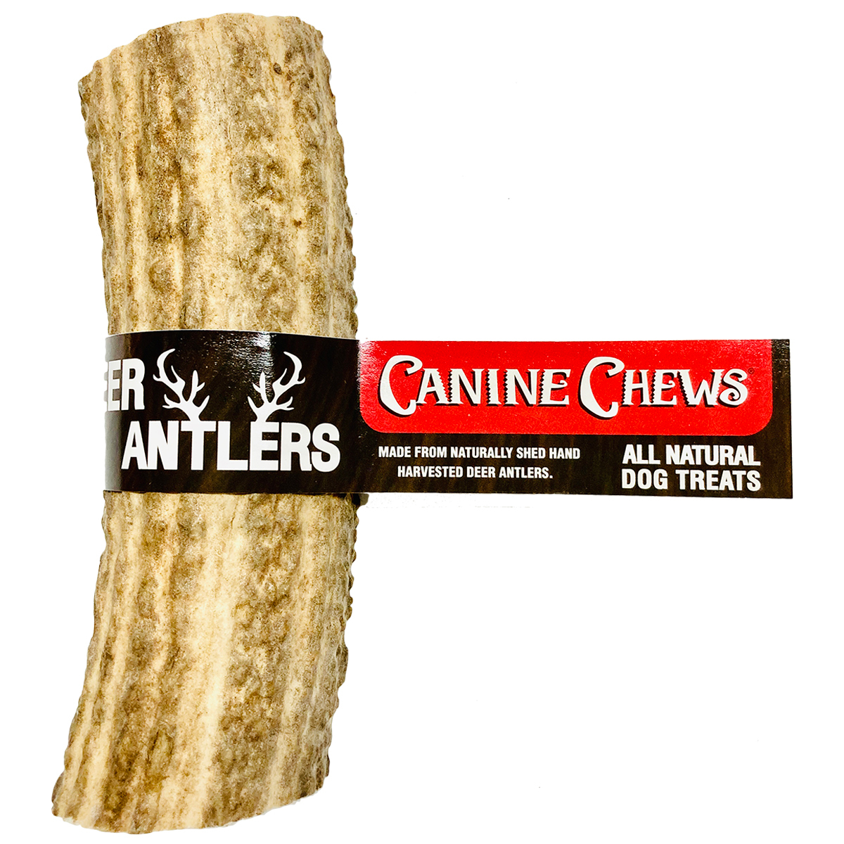 Canine Chews Masticable Asta Natural de Venado 6 en Trozos para Perro