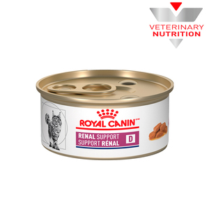 Royal Canin Veterinary Diet Alimento Húmedo Soporte Renal D para Gato Adulto Receta Trozos en Gravy, 85 g Royal Canin Veterinary Diet Alimento Húmedo Soporte Renal D para Gato Adulto Receta Trozos en Gravy, 85 g