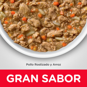 Hill's Science Diet Healthy Cuisine Roasted Chicken & Rice Medley Alimento Húmedo para Gatito Sabor Pollo 79 gr