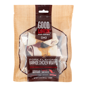 Good Lovin' Carnaza Envuelta de Puerco y Pollo, 3 Piezas Good Lovin' Carnaza Envuelta de Puerco y Pollo, 3 Piezas