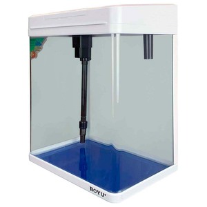 Boyu Acuario MS-320 con Filtro y Luz LED para Peces, 20 L